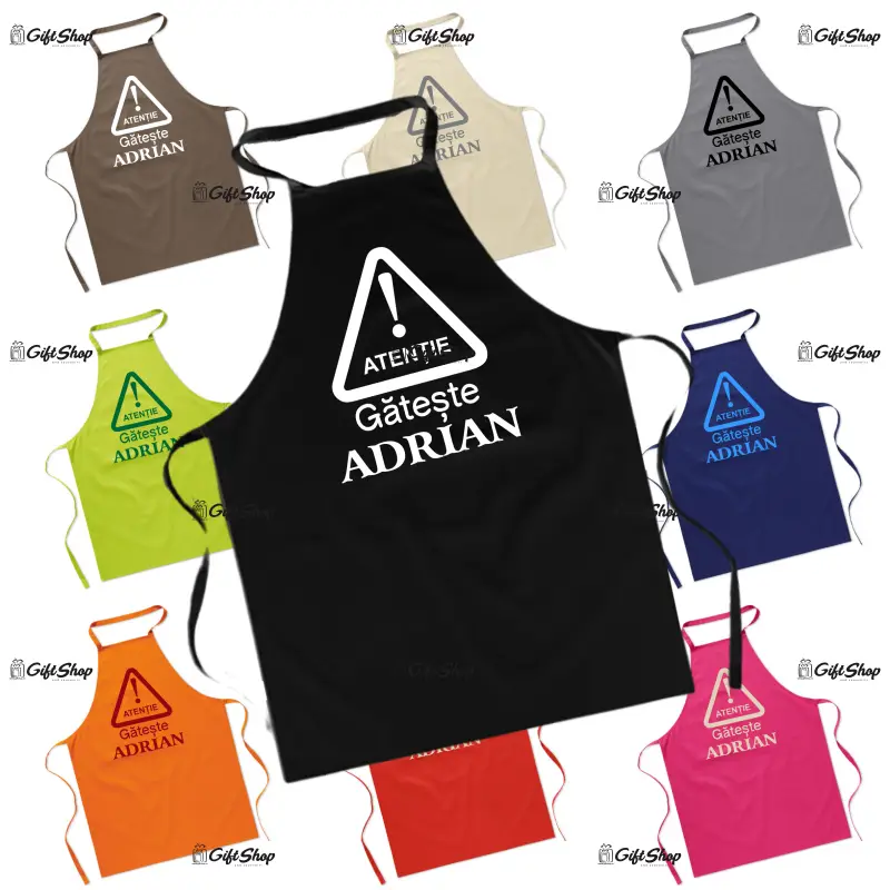 Atentie gateste ( numele ), sort personalizat